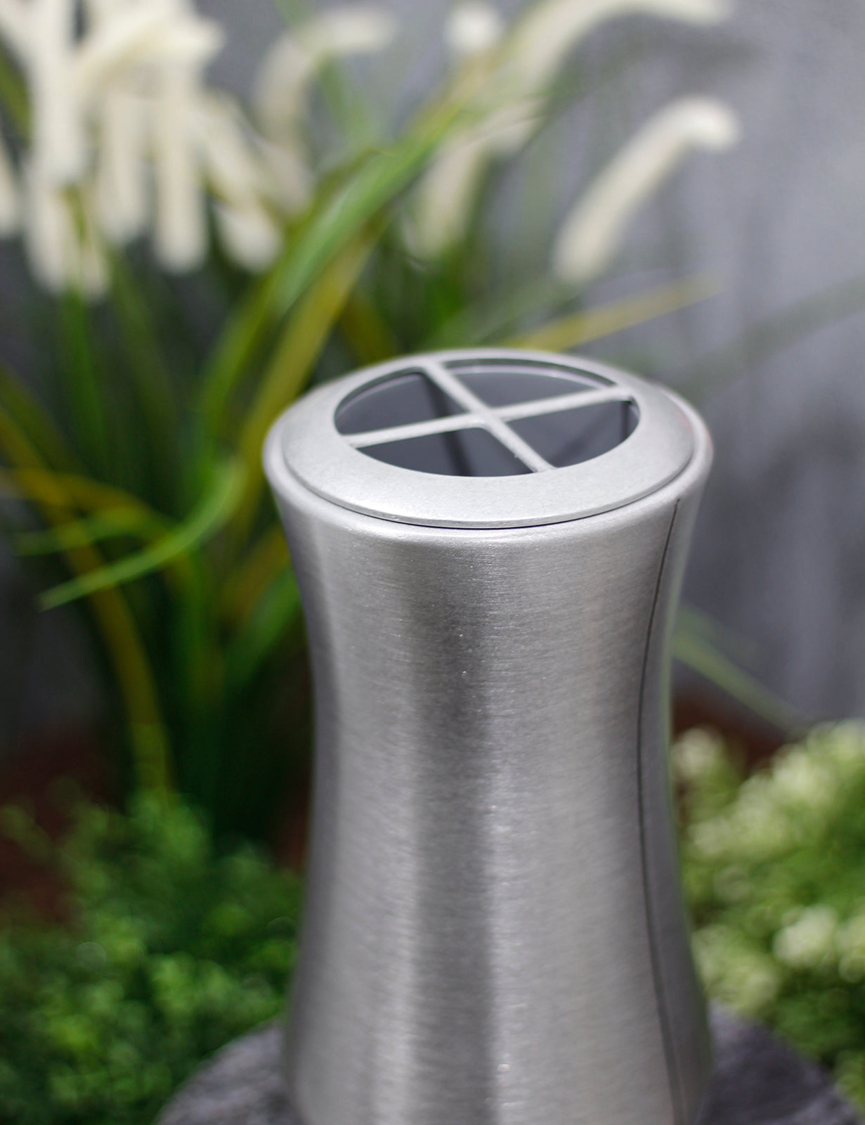 Grabvase Aluminium