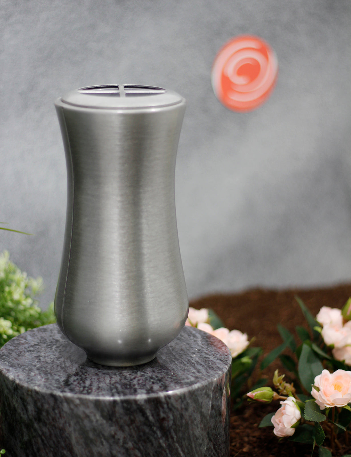 Grabvase Aluminium