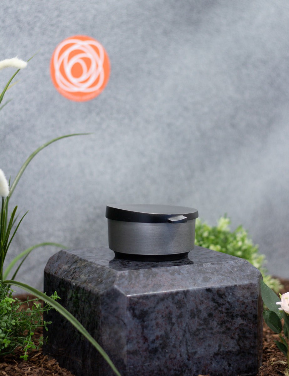 Weihkessel / Weihwasserbecken  Aluminium rund