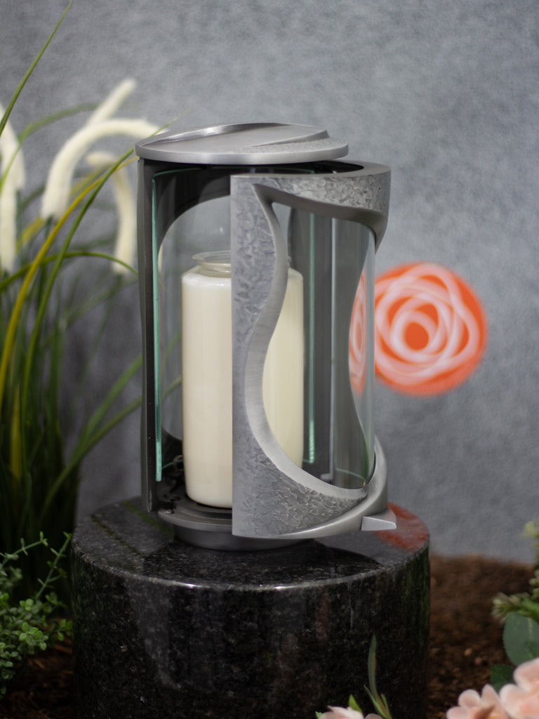 Grablaterne Aluminium rund