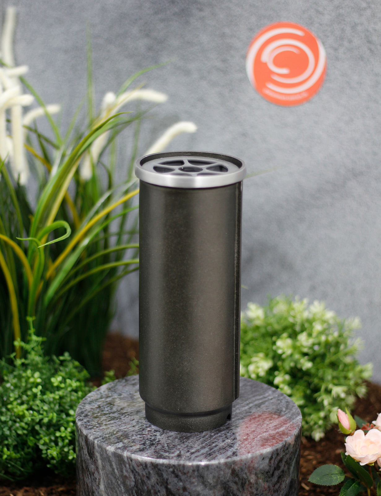 Grabvase Aluminium