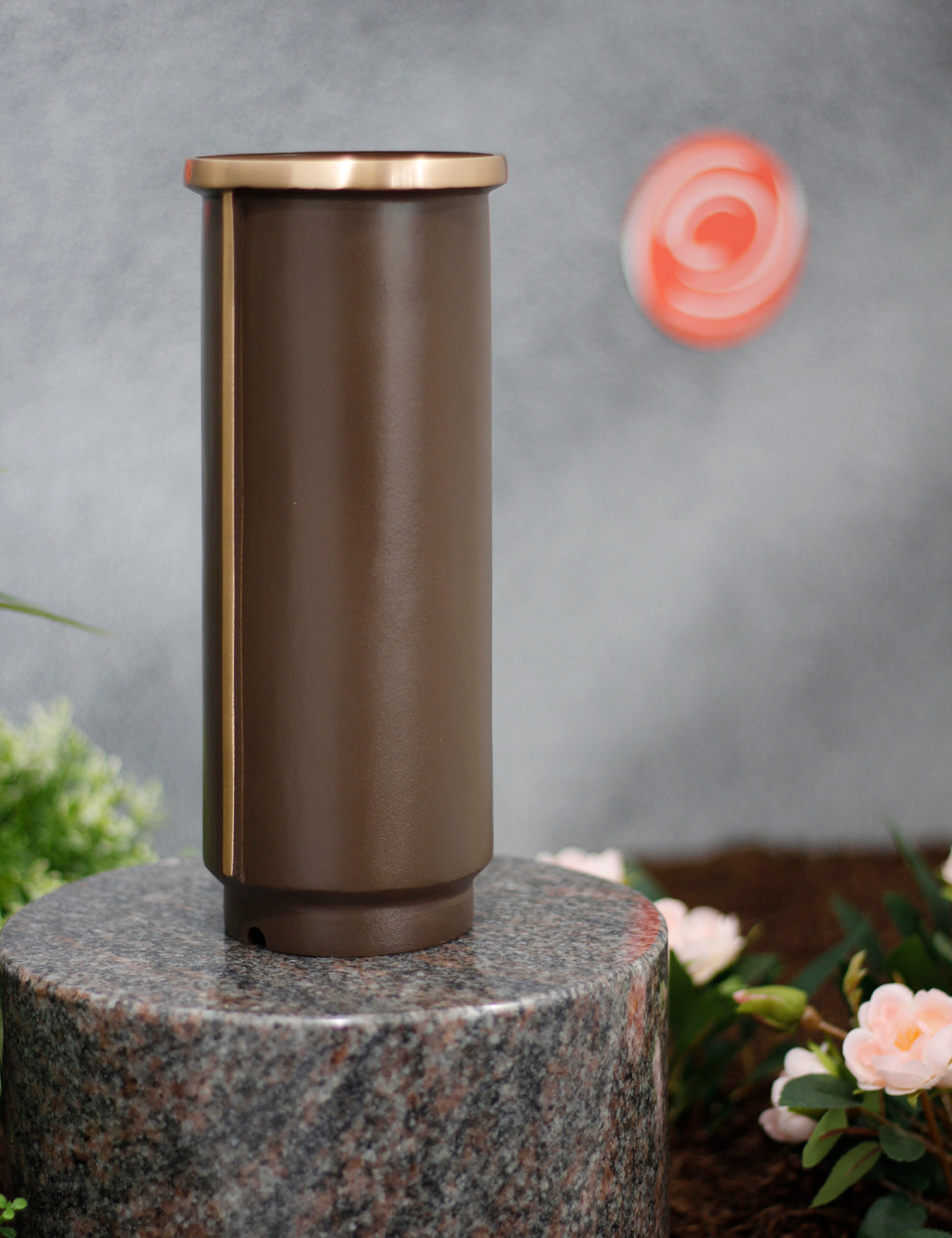 Grabvase Bronze