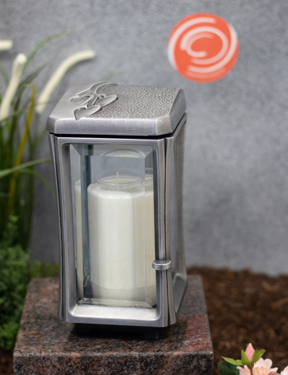 Grablampe Aluminium mit Applikationen
