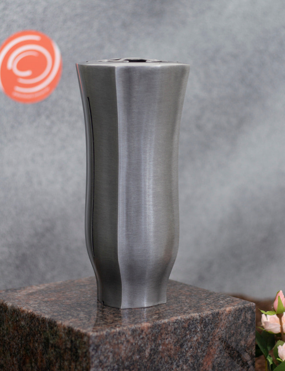 Grabvase Aluminium