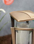 Grablampe Bronze mit glänzendem Streifen