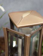 Grablampe Bronze matt mit glänzendem Element