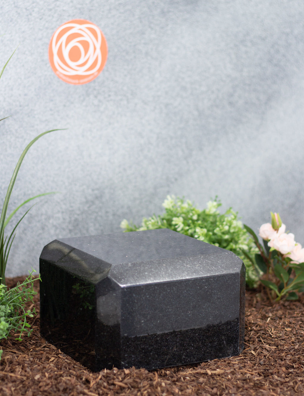 Sockel Star Galaxy eckig mit eckiger Fase klein
