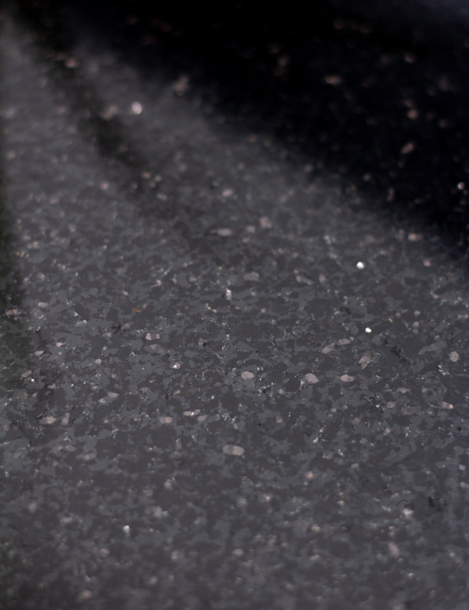 Grabplatte, Gedenktafel, Trittplatte Granit Star Galaxy eckig poliert